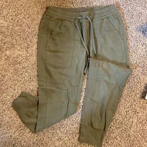 Cabi size medium jogger pants. These are NOT Sweatpants :)